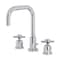 Kingston Brass FSC8931DX Concord Widespread Bathroom Faucet W/ Brass Pop-Up, Chrome FSC8931DX - alternate 1
